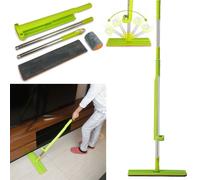 SCOPA STRIZZA SWEEP MOP LAVA E ASCIUGA PAVIMENTI PARQUET MARMO PANNO MICROFIBRA