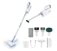 Scopa Vapore 3-in-1, pulitore a vapore portatile, passare facilmente dalla modalità verticale alla modalità portatile, 2 livelli di vapore regolabili, consente di godere di una pulizia di livello