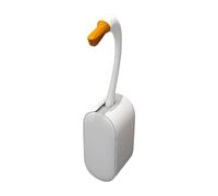 Scopa WC da parete - Scopa WC compatta | Swan Design accessori compatti Scourer con pulizia del serbatoio liquido per lavabo,