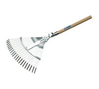 Scopa zincata regolabile con manico Grigio