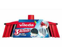 VILEDA scopa 3 ACTION per tutti i tipi di sporco per Interni 3 Diverse Setolole