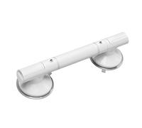 SCOPIA GRAB BAR PER SENIORS - Del Bagno Bianco, Impugnatura Per Doccia Anziane | Supporto Manuale Di Aspirazione Per L'equilibrio Della Vasca, Manubrio Di Assistenza Murale Staccabile Per Gli Anz