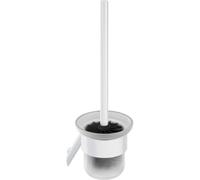Scopino bagno a parete 11,6x35,4 cm bianco Bianco
