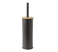 Gedy Kenta Spazzolino da Pavimento Nero Opaco Bamboo