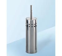 Gedy Portascopino WC d'appoggio Oriente CO34 Acciaio inox cromato 37x9,5x9,5 cm