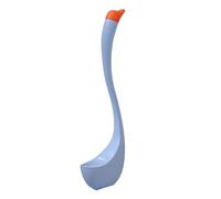 Scopino e supporto per WC con testina staccabile, accessorio unico per il bagno, spirali fini per un facile utilizzo e conservazione del WC completamente chiuso