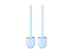 Scopino for WC in silicone da appendere con manico lungo, pulisci-spazzola flessibile for il bagno, supporto ad asciugatura rapida, accessori for il bagno(VIOLET/紫罗兰)