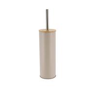 SCOPINO IN METALLO CON COPERTURA IN BAMBÙ - TAUPE
