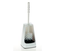 Kela 26010 Scopino portascopino, Accessori per WC, Plastica, Levin, Bianco, White, One Size