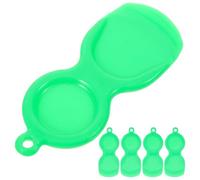 Scopino per Biglietti Lotteria in Plastica Verde 5 Pezzi
