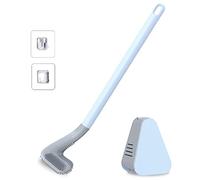 Scopino per da bagno con apertura sul manico, Blue | Forma del supporto chiuso, posizionamento verticale tra un utilizzo e l ' altro, luogo conservazione definito
