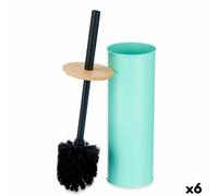 E_0002_S3628056 Berilo Scopino per il Bagno Menta Metallo Bambù Plastica 9,5 X 2