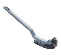 Scopino per WC Curvo Sottile Con Manico Lungo in Plastica - Flessibile e Adattabile alla Curvatura della Toilette - Per Pulizia Profonda