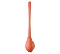 Scopino per WC elegante e funzionale, progettato per la massima igiene e praticità (arancione)