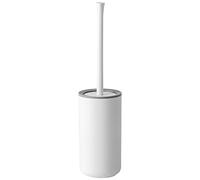 Scopino per WC in silicone con manico lungo a parete, strumento per l'igiene del bagno, scopino e supporto per WC di grandi dimensioni per la pulizia della casa