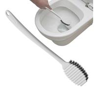 Scopino per WC pieghevole, lavapavimenti per WC,Spazzola pieghevole per la pulizia del bagno | di pulizia senza vicolo cieco per pareti piastrellate, lavandini, vasca da bagno, lavabo, pavimento