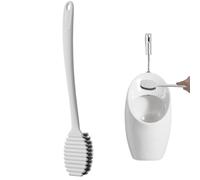 Scopino per WC pieghevole, lavapavimenti per WC,Spazzola pieghevole per la pulizia del bagno | di pulizia senza vicolo cieco per pareti piastrellate, lavandini, vasca da bagno, lavabo, pavimento
