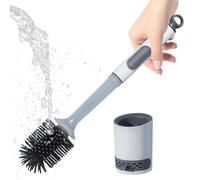 scopino per WC - scopino per WC ricaricabile, scopinno e dispenser pper WcC in silicone, scopini perr W C con supporti e base, scopno pr W C a manico lungo pr set da bagno, detergente WcC