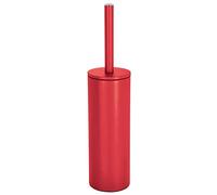Spirella - Scopino per WC Akira, Acciaio inox, Colore: rosso