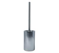 Scopino per WC Spirella con supporto in ceramica Tube-Matt Argento opaco