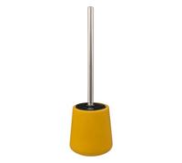 Scopino WC con supporto in ceramica giallo senape - Five