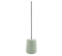 Scopino wc da appoggio verde salvia in ceramica Malva con ciuffo in setole