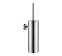 Scopino WC Sospeso Argento Acciaio Inox 304 Montaggio Parete Senza Foratura