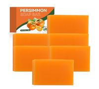 Scopo Cachi Deodorizing Soap Bar, Fatto A Mano Body Deeply Cleansing Bar Sapone, Sbiancamento della pelle, Pulizia della pelle, Rimuove l'odore, Controlli odore del corpo, Delicato su tutti i tipi di