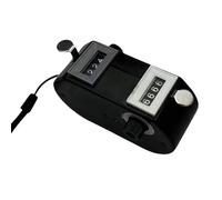 SCOPO GOLFS A 4 Cifre Scatto Strokes Counter Clicker Strokes Counter Con Lanyard Sport Sport Portatore Portatore Portante Double Head