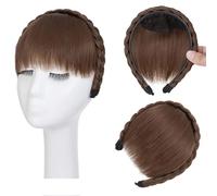 Scoppi Fascia for capelli con treccia, fascia for frangia sintetica e fermagli for da indossare ogni giorno Acconciatura(12)
