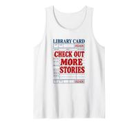 Scopri Altre storie Biblioteca Card Book Lover Canotta