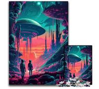 Scopri gli UFO - Puzzle in cartone da 1000 pezzi per adulti, rompicapo stimolante - Giocattolo rilassante per adolescenti, 26x38cm/10,23x14,96 pollici