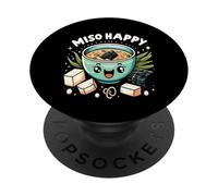 Scopri Il Mondo Della Zuppa Miso E Sushi PopSockets PopGrip Adesivo