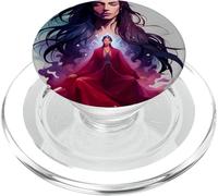 Scopri la tua forza interiore: un ritratto di meditazione PopSockets PopGrip per MagSafe