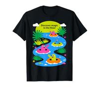 Scopri Magic in The Flow Colorful River Design Maglietta
