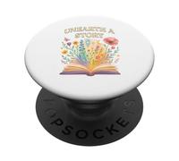 Scopri una storia floreale pastello PopSockets PopGrip Adesivo