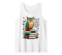 Scopri Una Storia: Gufo sui Libri Canotta