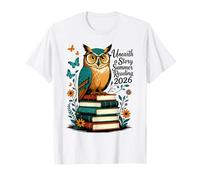 Scopri Una Storia: Gufo sui Libri Maglietta