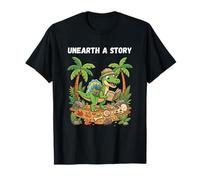 Scopri Una Storia Spinosaurus Dino Explorer Reading Book Maglietta