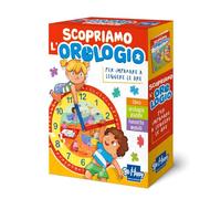 Scopriamo l'orologio. Ediz. a colori. Con puzzle 3D