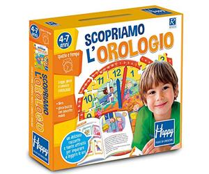 Scopriamo l'orologio. Happy. Ediz. illustrata. Con gadget