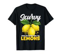 Scorbuto Quando la Vita Non Ti dà Limoni Divertente Gioco di Parole Maglietta
