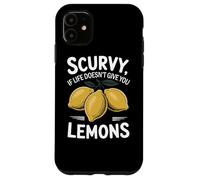 Scorbuto se la vita non ti dà limoni frutta divertente Custodia per iPhone 11