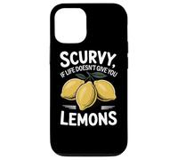 Scorbuto se la vita non ti dà limoni frutta divertente Custodia per iPhone 12/12 Pro