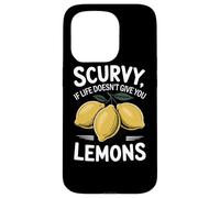 Scorbuto se la vita non ti dà limoni frutta divertente Custodia per iPhone 15 Pro