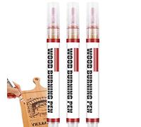 Scorch Marker, Oilly Ink Scorch Marcatori per legno, 3 pennarelli e pennarelli per bambini, per artisti e principianti, progetti in legno