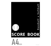 SCORE BOOK Baseball & Softball A4size
