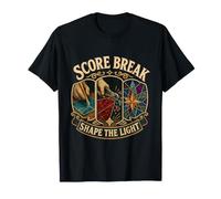 Score Break Shape The Light, Vetro colorato Maglietta