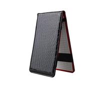 Scorebook - Scorebook for Men | Porta tavolo da golf | Note Notebook in pelle PU con 2 cruscotti da golf | Club Yardage Book & Golf Journal Notebook | Diario compatto per uomini e donne