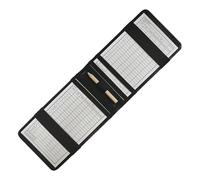 Scorecard Holder - PU Leather Score Display, Golf Notebook, for Practice Training Indoor Home Backyard Sports Club Recreation Competition Entertainment Simulation, 18x11cm/7.09x4.33 Inches